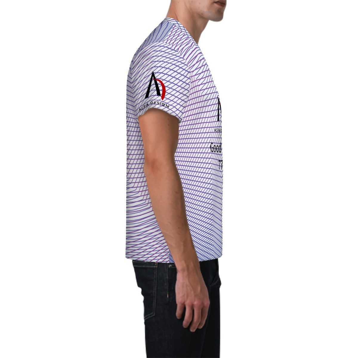 Men's ShortSleeve TShirt Customized Services ALFA   99981 ALFA  99975