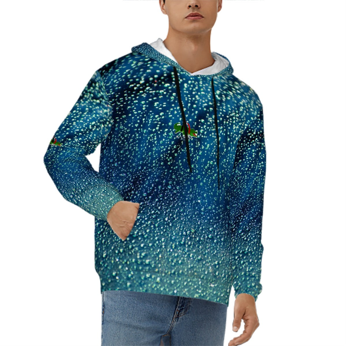 Mens Hoodie with Pockets Customized Services ALFA  CC71