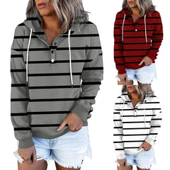 Hot Sale Long-sleeved Autumn Striped Ladies Thin Sweater