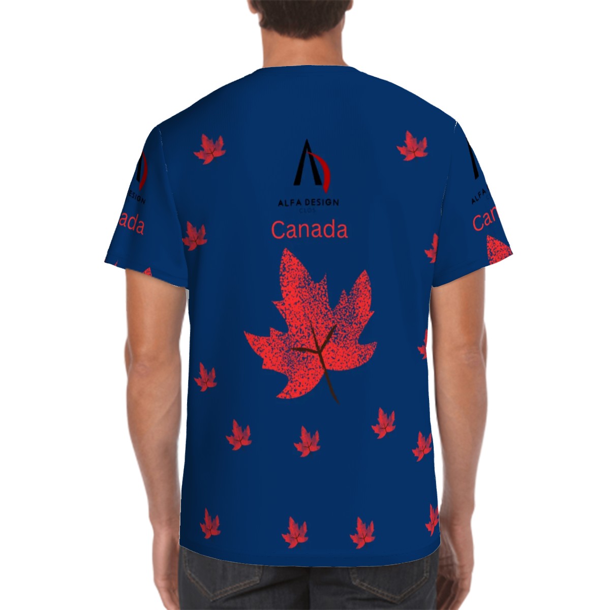 Men's ShortSleeve TShirt Customized Services ALFA   333330 ALFS    333331