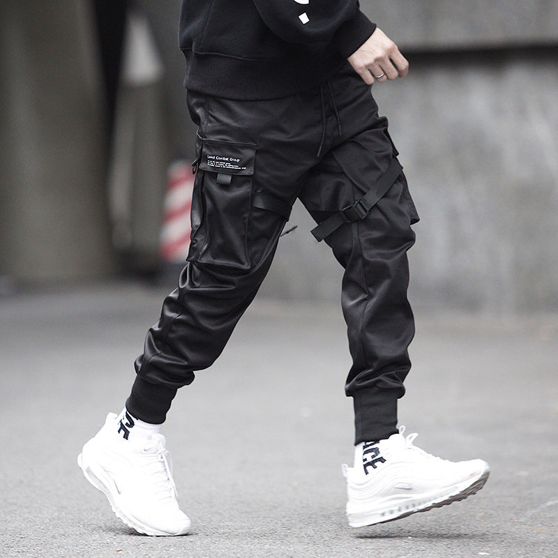 Concealer Cargo Pants Functional Ankle Pants