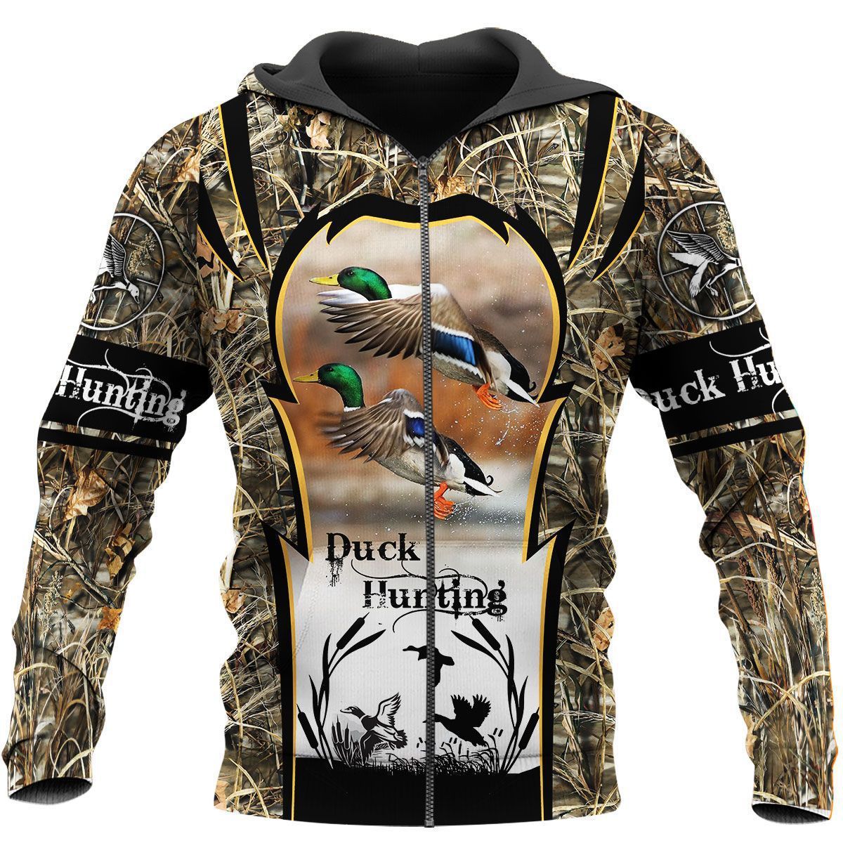 3D Digital Printing Autumn And Winter Animal Pattern Men's Outdoor Sports Pullover Hoodies