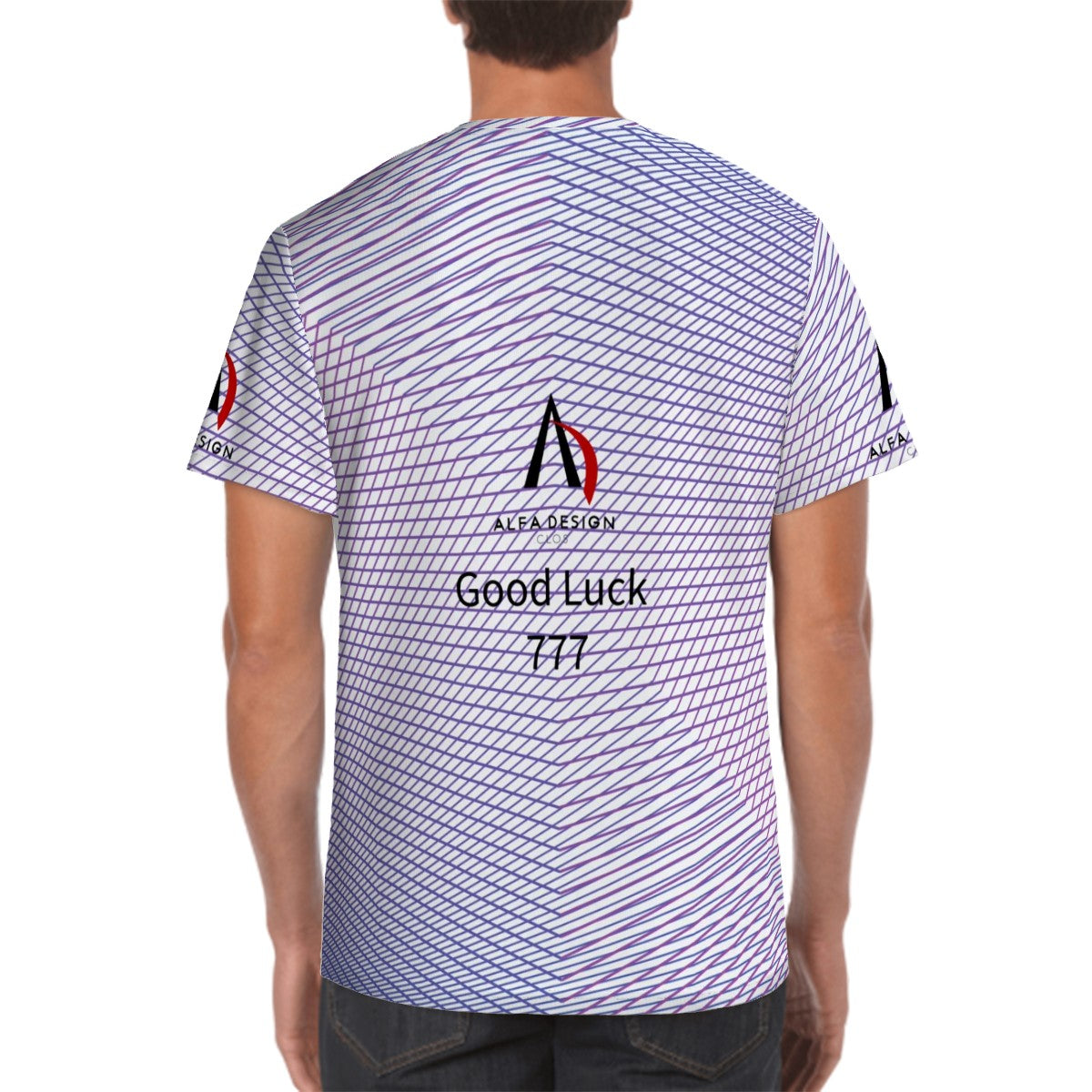 Men's ShortSleeve TShirt Customized Services ALFA   99981 ALFA  99975