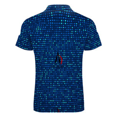 Zip Polo Shirts for Men Slim Fit ALFA    K  32 ALFA   Z   22  ALFA   719