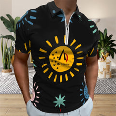 Zip Polo Shirts for Men Slim Fit ALFA     K  12 ALFA     K 72 ALFA    K  32 ALFA   Z   22  ALFA   719