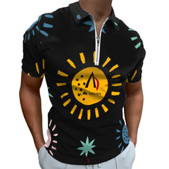 Zip Polo Shirts for Men Slim Fit ALFA     K  12 ALFA     K 72 ALFA    K  32 ALFA   Z   22  ALFA   719