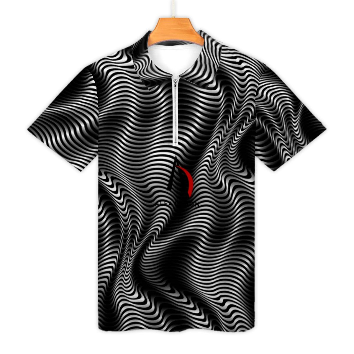 Zip Polo Shirts for Men Slim Fit ALFA     K 72 ALFA    K  32 ALFA   Z   22  ALFA   719