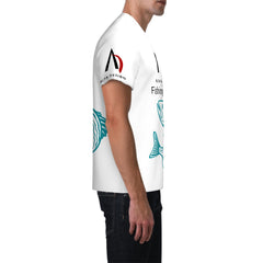 Men's ShortSleeve TShirt Customized Services ALFA   FISHING TIME