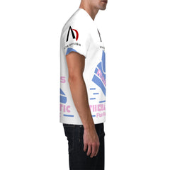 Men's ShortSleeve TShirt Customized Services ALFA   RUN GOOD