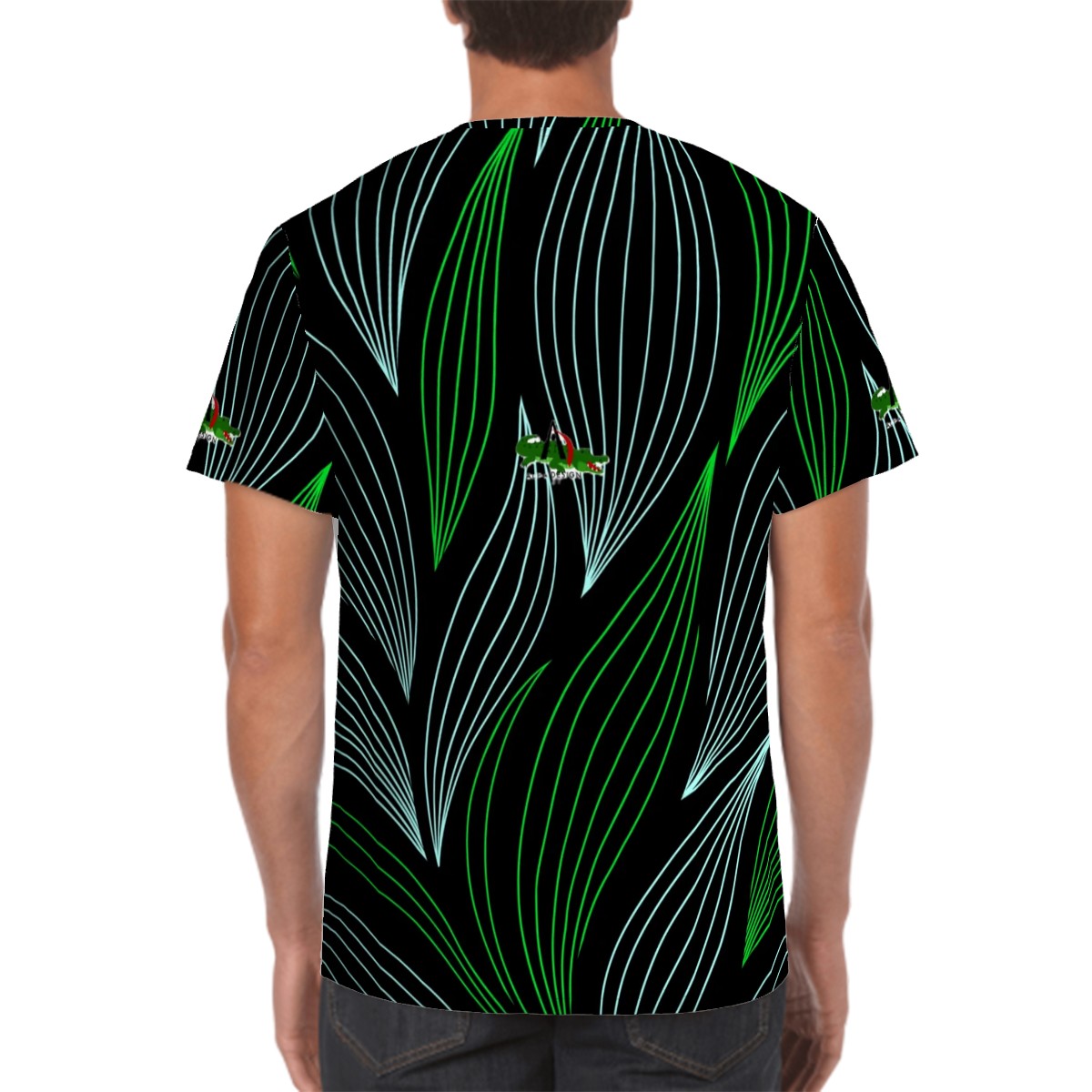 Men's ShortSleeve TShirt Customized Services ALFA   V V19 ALFA    V V21