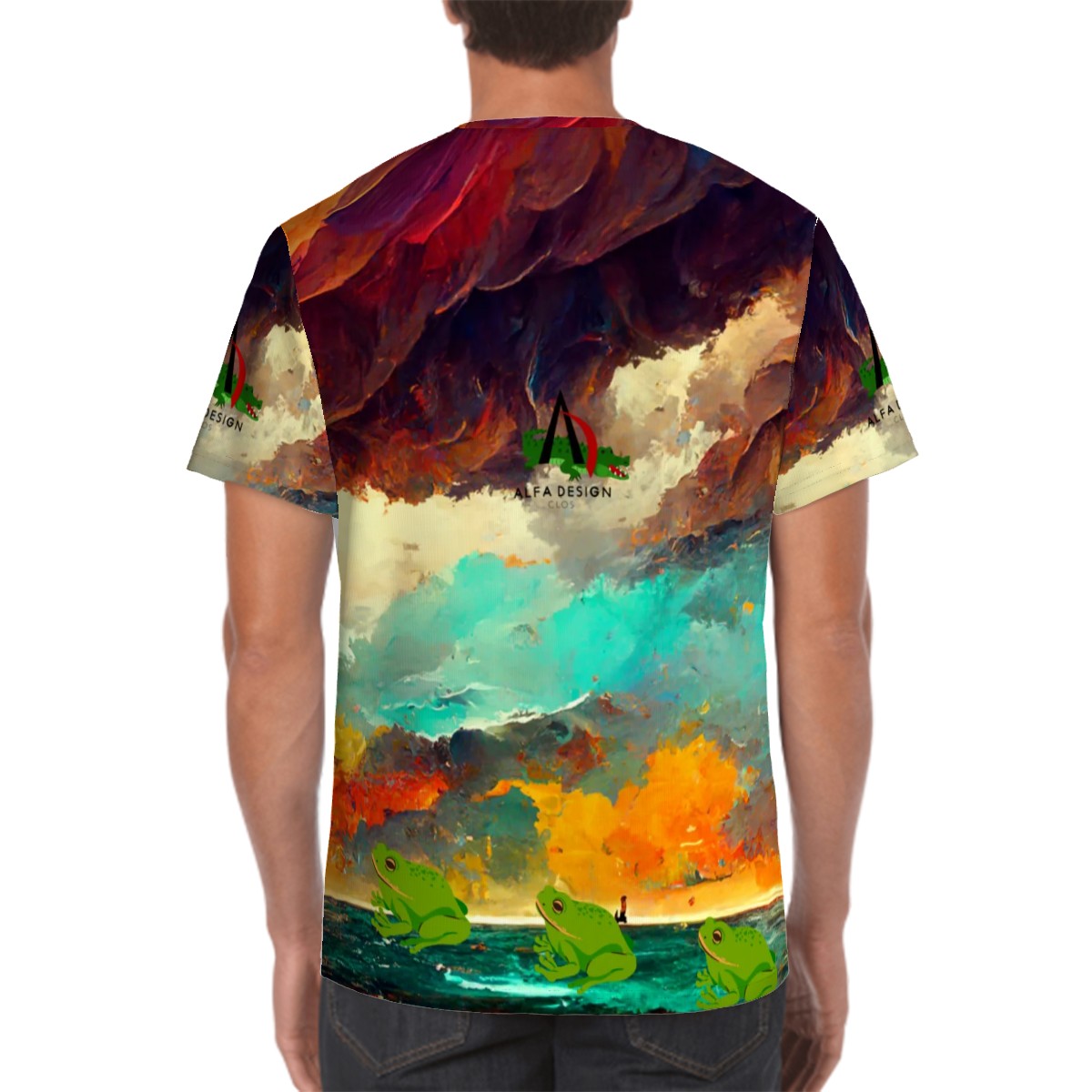 Men's ShortSleeve TShirt Customized Services ALFA   V V10