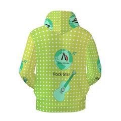 Mens Hoodie with Pockets Customized Services ALFA   99991 ALFA ROCK STAR ALFA   I0002 ALFA ROCK STAR  2
