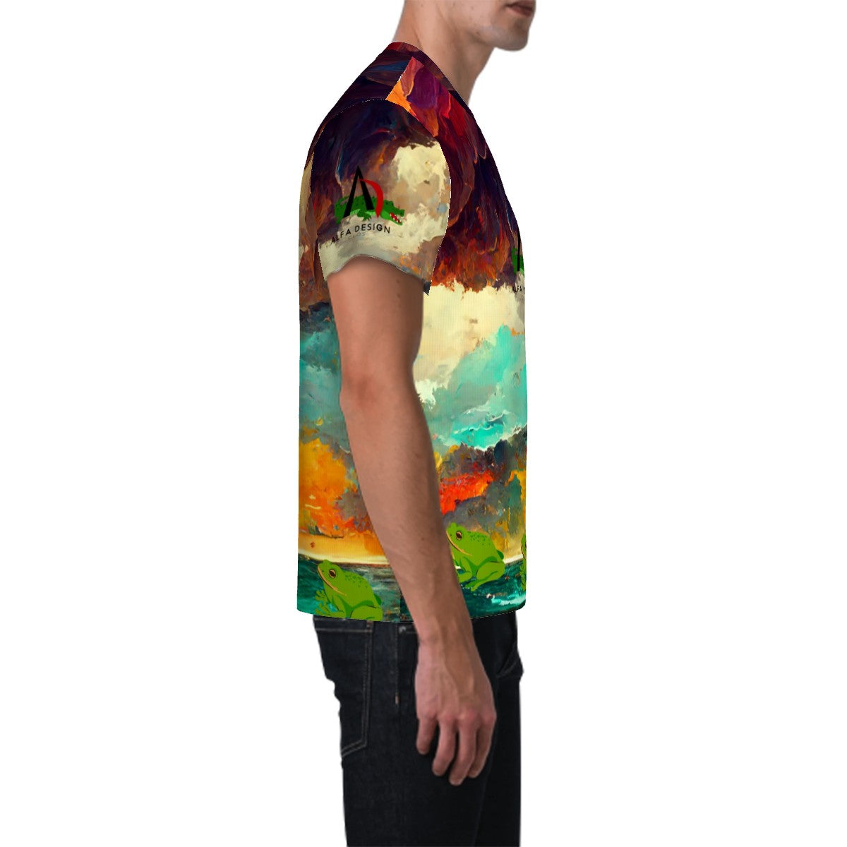 Men's ShortSleeve TShirt Customized Services ALFA   V V10