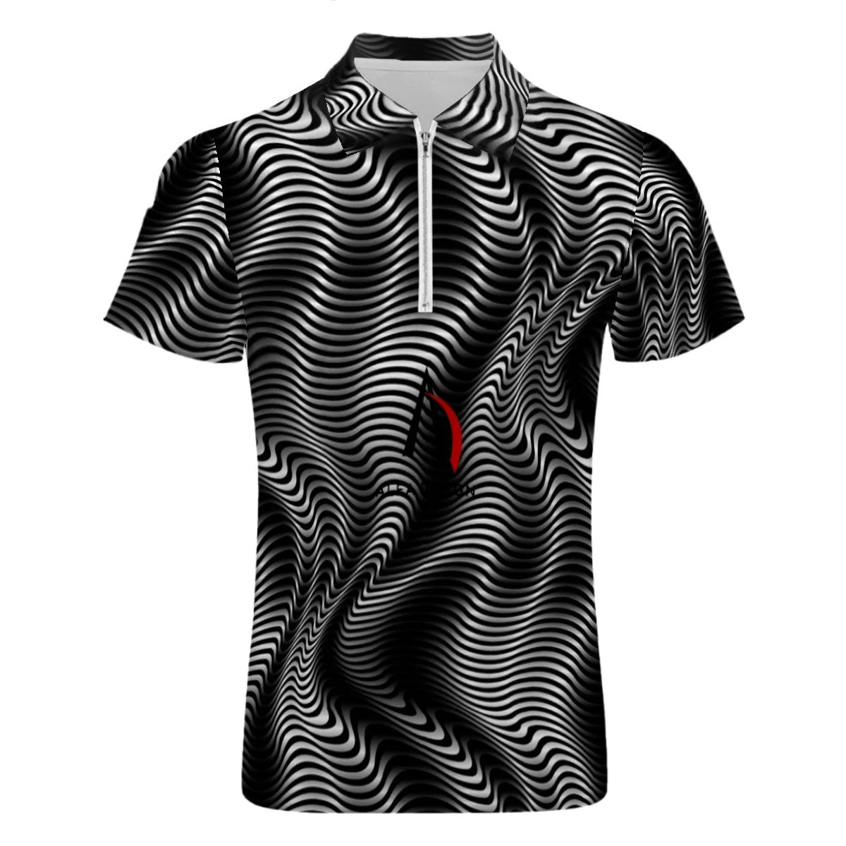 Zip Polo Shirts for Men Slim Fit ALFA     K 72 ALFA    K  32 ALFA   Z   22  ALFA   719