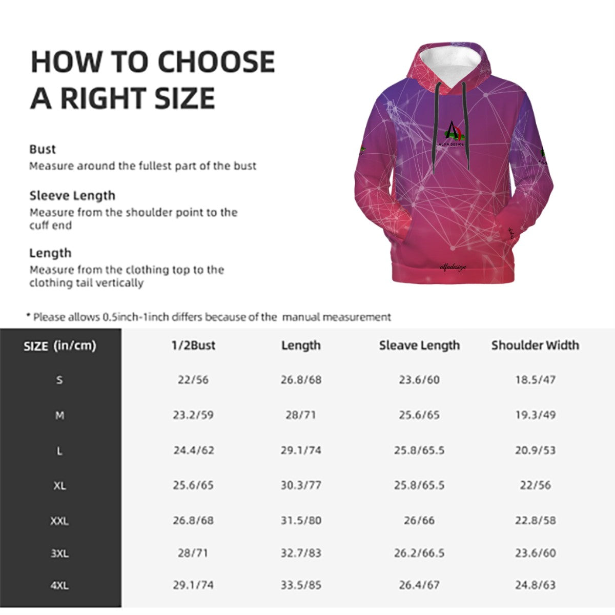 Mens Hoodie with Pockets Customized Services ALFA  V V15 ALFA   V V27