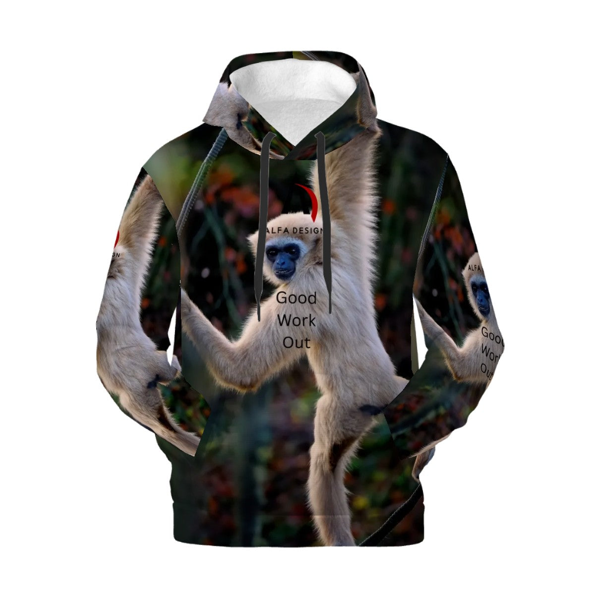 Mens Hoodie with Pockets Customized Services ALFA   77728