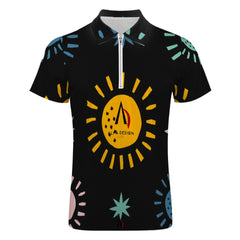 Zip Polo Shirts for Men Slim Fit ALFA     K  12 ALFA     K 72 ALFA    K  32 ALFA   Z   22  ALFA   719