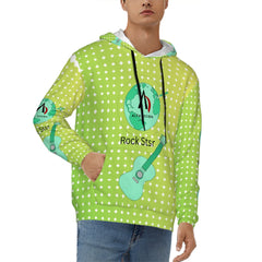 Mens Hoodie with Pockets Customized Services ALFA   99991 ALFA ROCK STAR ALFA   I0002 ALFA ROCK STAR  2