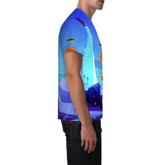 Men's ShortSleeve TShirt Customized Services ALFA   V V18 ALFA   V V10